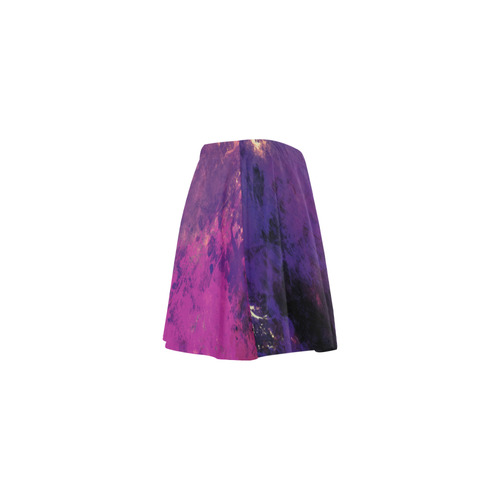 abstraction colors Mini Skating Skirt (Model D36)