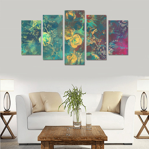 flowers Canvas Print Sets A (No Frame)