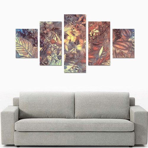 flowers Canvas Print Sets B (No Frame)