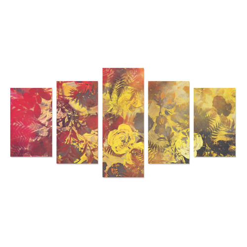 flowers Canvas Print Sets C (No Frame)