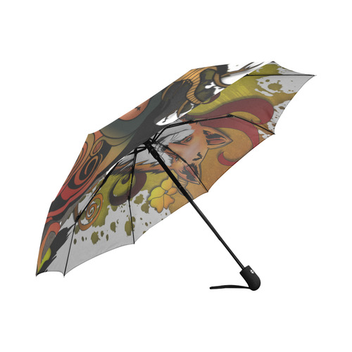 Outdoor Fox Auto-Foldable Umbrella (Model U04)