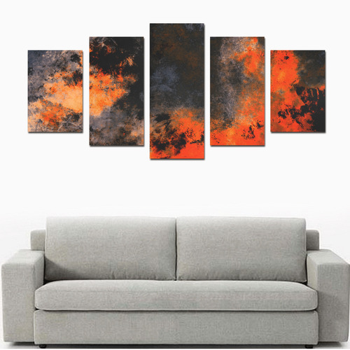 abstraction colors Canvas Print Sets D (No Frame)