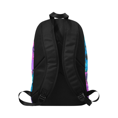 abstraction colors Fabric Backpack for Adult (Model 1659)