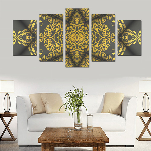 magic mandala Canvas Print Sets D (No Frame)