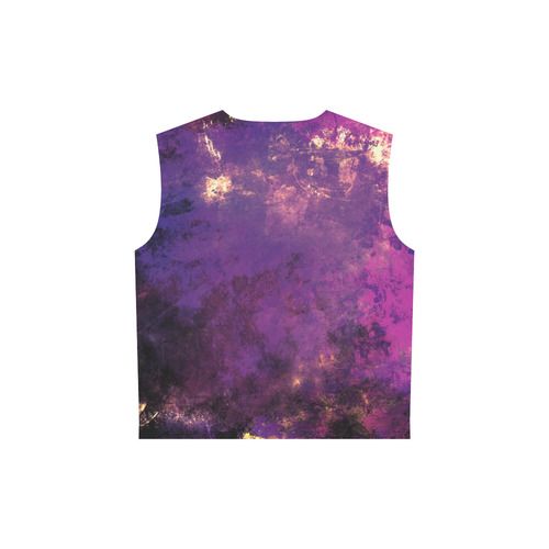 abstraction colors All Over Print Sleeveless Hoodie for Women (Model H15)