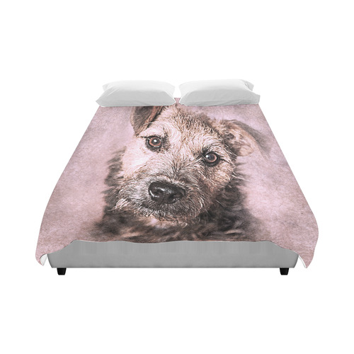 Darling Dogs 10 Duvet Cover 86"x70" ( Alloverprint) ID D1887274