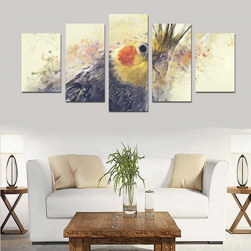 parrot Canvas Print Sets D (No Frame)