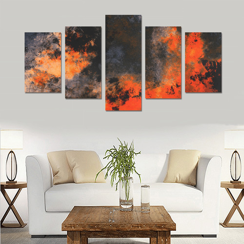 abstraction colors Canvas Print Sets C (No Frame)