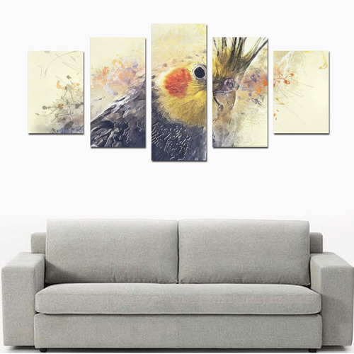 parrot Canvas Print Sets D (No Frame)