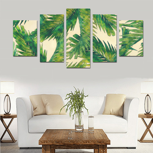 palms Canvas Print Sets D (No Frame)