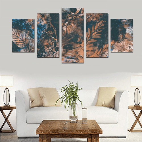 flowers Canvas Print Sets D (No Frame)