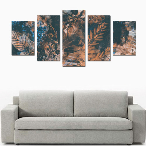 flowers Canvas Print Sets D (No Frame)