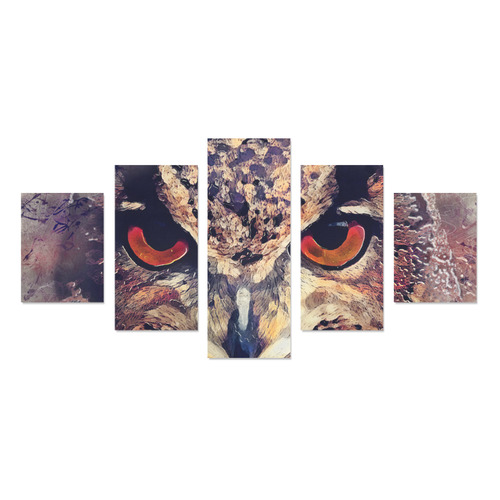 owl Canvas Print Sets B (No Frame)