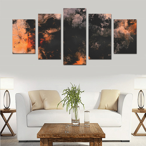 abstraction colors Canvas Print Sets D (No Frame)