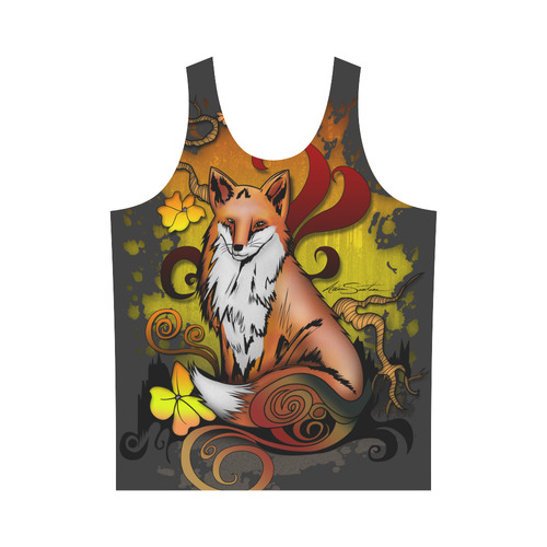 Outdoor Fox All Over Print Tank Top for Men (Model T43)