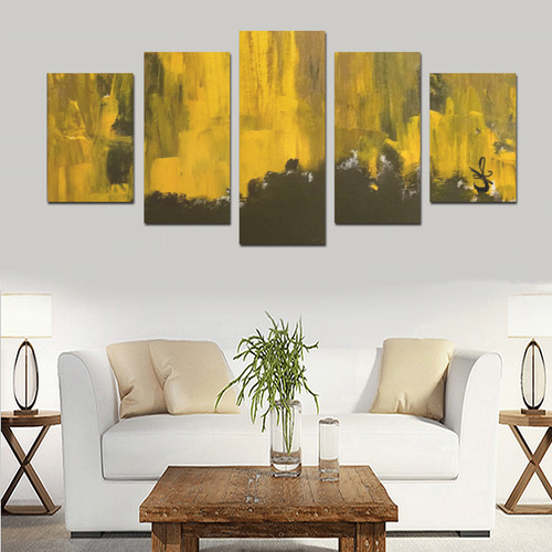 Golden Dream Canvas Print Sets D (No Frame)