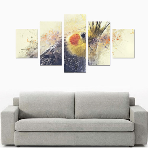 parrot Canvas Print Sets B (No Frame)