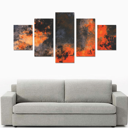 abstraction colors Canvas Print Sets B (No Frame)