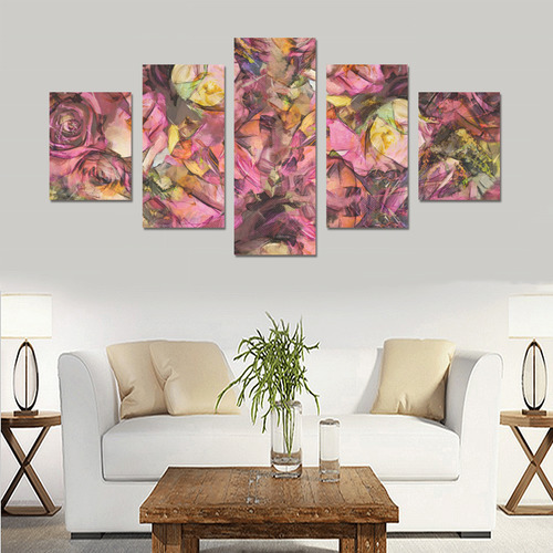 flora 2 Canvas Print Sets B (No Frame)