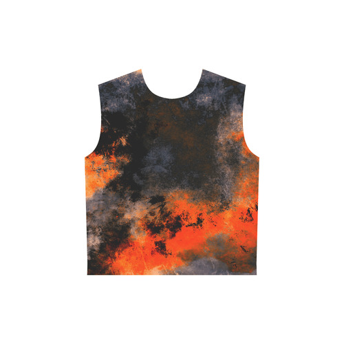 abstraction colors All Over Print Sleeveless Hoodie for Women (Model H15)