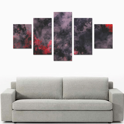 abstraction colors Canvas Print Sets B (No Frame)