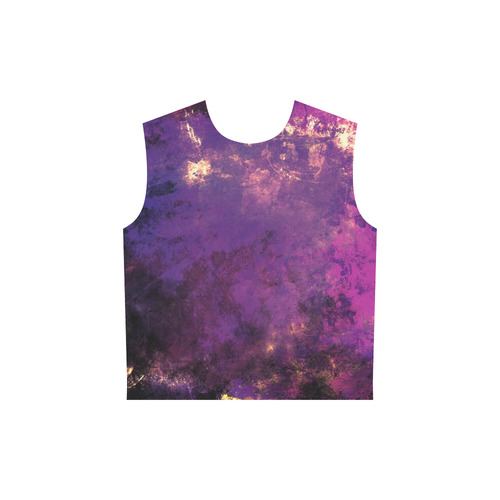 abstraction colors All Over Print Sleeveless Hoodie for Women (Model H15)