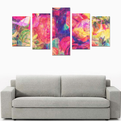 flora 10 Canvas Print Sets C (No Frame)