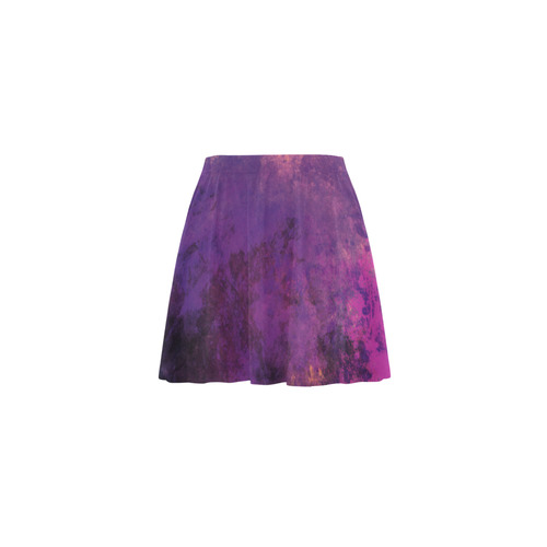 abstraction colors Mini Skating Skirt (Model D36)