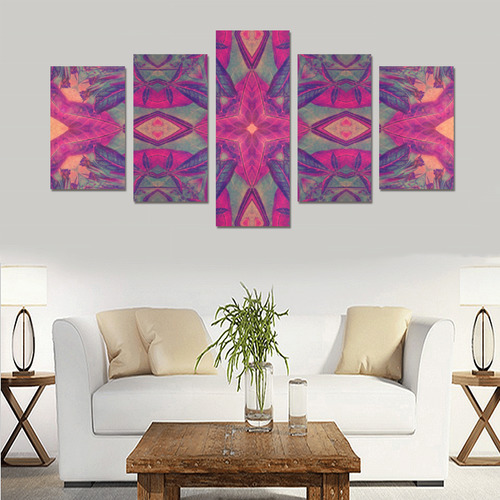 mandala Canvas Print Sets C (No Frame)