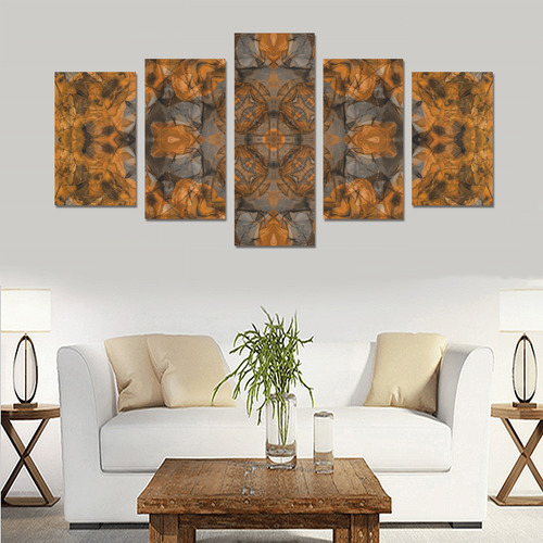 mandala Canvas Print Sets C (No Frame)