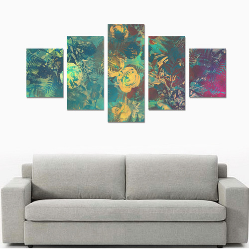 flowers Canvas Print Sets B (No Frame)