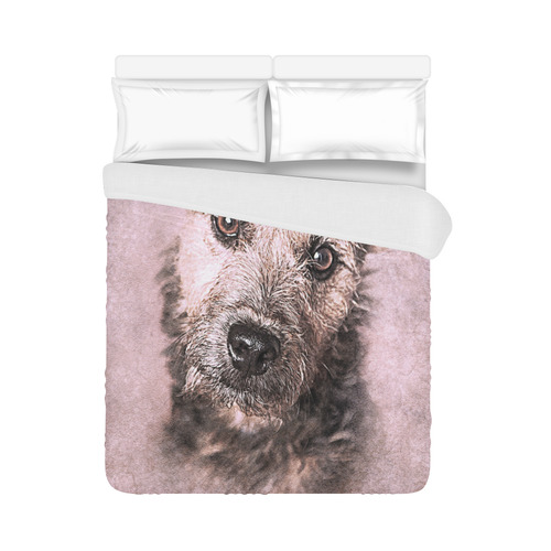 Darling Dogs 10 Duvet Cover 86"x70" ( Alloverprint) ID D1887274