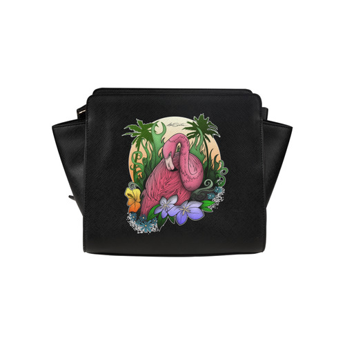Flamingo Satchel Bag (Model 1635)