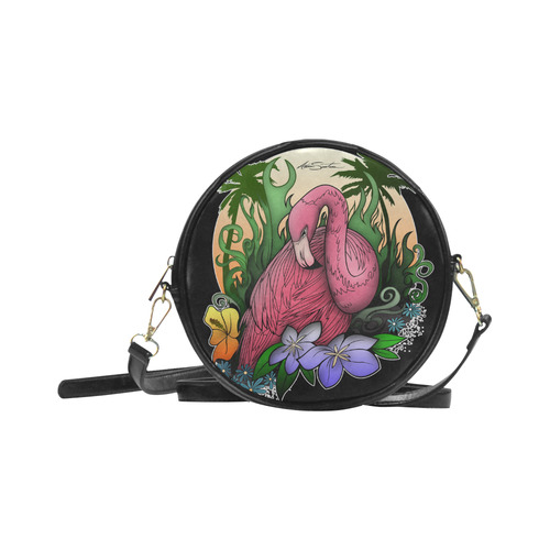 flamingo sling bag