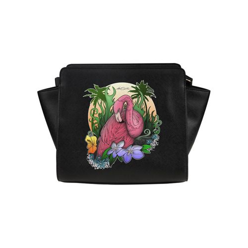 Flamingo Satchel Bag (Model 1635)