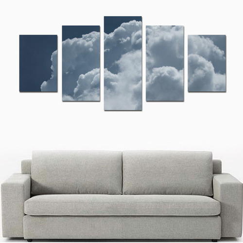 Cloudy skies Canvas set by Martina Webster Canvas Print Sets D (No Frame)