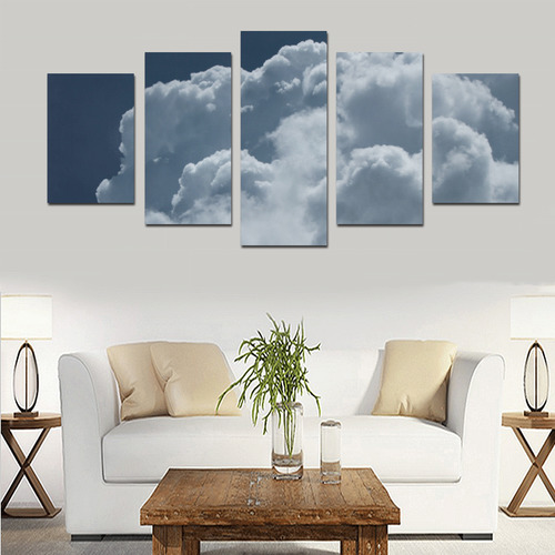 Cloudy skies Canvas set by Martina Webster Canvas Print Sets D (No Frame)