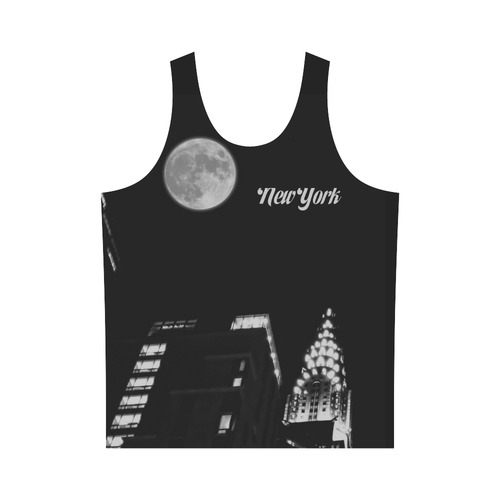 NEW YORK All Over Print Tank Top for Men (Model T43)