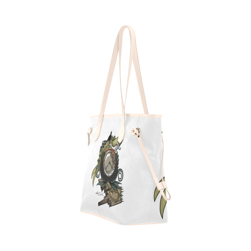End Of Time Clover Canvas Tote Bag (Model 1661)