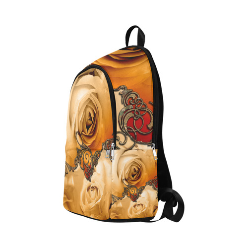 Vintage design, roses Fabric Backpack for Adult (Model 1659)