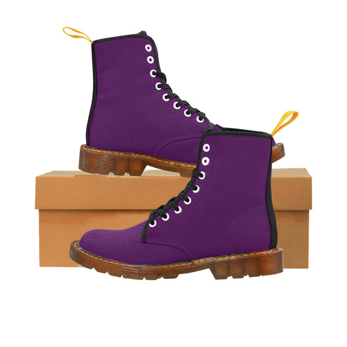 Purple Passion Martin Boots For Women Model 1203H