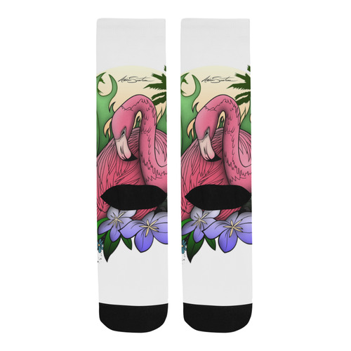 Flamingo Trouser Socks