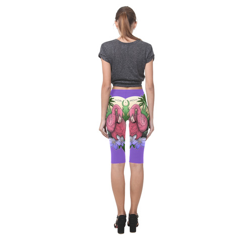 Flamingo Hestia Cropped Leggings (Model L03)