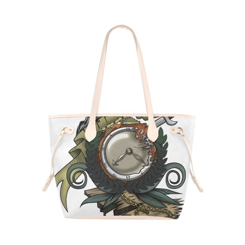 End Of Time Clover Canvas Tote Bag (Model 1661)