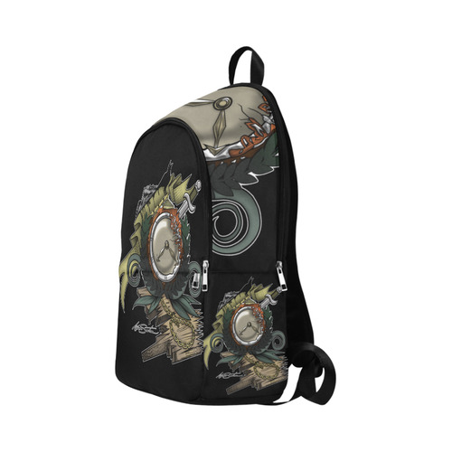 End Of Time Poster Fabric Backpack for Adult (Model 1659)