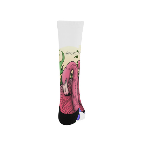 Flamingo Trouser Socks