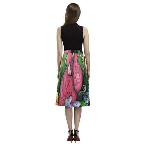 Flamingo Aoede Crepe Skirt (Model D16)