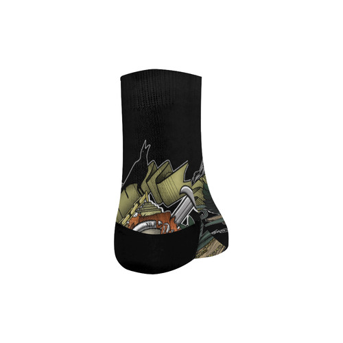 End Of Time Quarter Socks