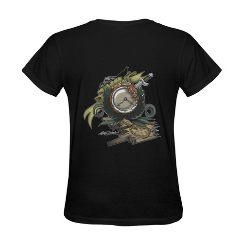 End Of Time Sunny Women's T-shirt (Model T05)