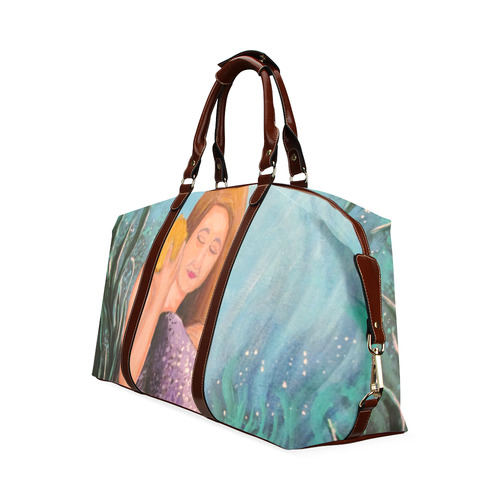 Mermaid Under The Sea Classic Travel Bag (Model 1643) Remake